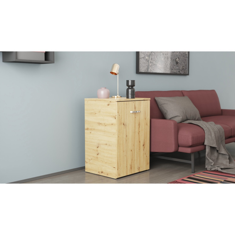 Стіл-тумба трансформер Смарт 1/1 Ferrum-decor 750x1450x500 ДСП Дуб Артизан 16 мм (FRD-105072)