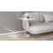 Столик приставний Террі Ferrum-decor 650x440x330 Сірий метал ДСП Біле 16 мм (FRD-104662)