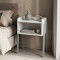 Тумба модульна Ferrum-decor Джузі 540x450x320 метал Сірий ДСП Біле 16 мм (FRD-102982)