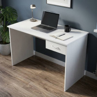 Стіл комп'ютерний Бад Ferrum-decor 750x1100x600 ДСП Біле 16 мм (FRD-104752)