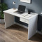 Стіл комп'ютерний Бад Ferrum-decor 750x1100x600 ДСП Біле 16 мм (FRD-104752)