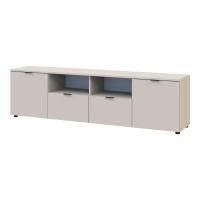 Тумба під ТВ Doros Рон 4 180х38х50 см Кашемір (DRS-011455)