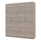 Комплект шаф для одягу з полицями Doros Промо (2 шт.) 180х48х204 см Дуб сонома (DRS-011465)