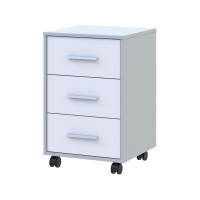 Тумба офісна Doros Т3 43х42х66,4 см Сірий/Білий (DRS-011402)