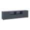 Тумба під ТВ Doros Рон 4 180х38х50 см Графіт (DRS-011299)