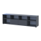 Тумба під ТВ Doros Рон 4 180х38х50 см Графіт (DRS-011299)