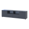 Тумба під ТВ Doros Рон 4 180х38х50 см Графіт (DRS-011299)