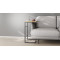 Столик приставний Террі Ferrum-decor 650x440x330 Чорний метал ДСП Дуб Артизан 16 мм (FRD-104653)
