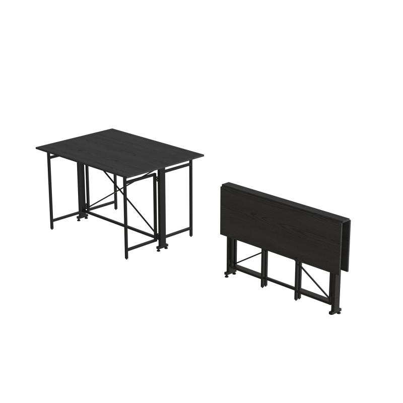 Стіл-книга трансформер Оріон 3 Ferrum-decor 750x1150x880 Чорний метал ДСП Сосна Кембра 16 мм (FRD-105083)