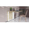 Стол-книга трансформер Орион 2 Ferrum-decor 750x1520x730 Белый металл ДСП Дуб Сонома 16 мм (FRD-104593)