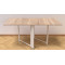 Стол-книга трансформер Орион 2 Ferrum-decor 750x1520x730 Белый металл ДСП Дуб Сонома 16 мм (FRD-104593)