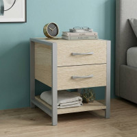 Тумба універсальна Ferrum-decor Вів'єн 2/1 50x41x40 сірий ДСП Дуб Сонома 16мм (FRD-104183)