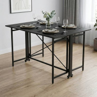 Стол-книжка трансформер Орион 3 Ferrum-decor 750x1150x880 Черный металл ДСП Сосна Кембра 16 мм (FRD-105083)