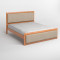 Полуторне дерев'яне ліжко Mebigrand Барселона Б4 Яблуня/Аляска 23 (Бежевий) 120х190 см (MBG-13024)