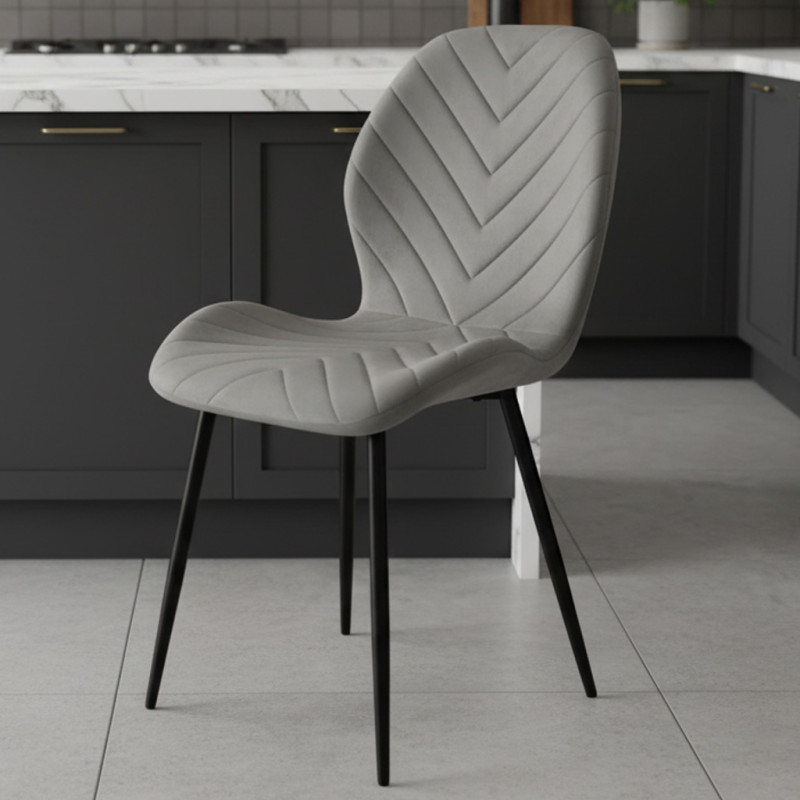 Стілець PM-006 Perfect Home Сірий (PFH-092077)