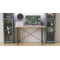Стіл письмовий Line Лайт Ferrum-decor 750x1000x600 Чорний метал ДСП Дуб Сан-Марино 16 мм (FRD-104844)