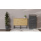 Стіл розкладний Моріс Ferrum-decor 750x1000x600 Чорний метал ДСП Дуб Артизан 16 мм (FRD-104674)