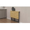 Стіл розкладний Моріс Ferrum-decor 750x1000x600 Чорний метал ДСП Дуб Артизан 16 мм (FRD-104674)