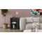 Стол-тумба трансформер Смарт 2/2 Ferrum-decor 750x1450x600 Черный металл ДСП Сосна Кембра 16 мм (FRD-105104)