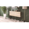 Стол-книжка трансформер Орион 3 Ferrum-decor 750x1150x880 Черный металл ДСП Дуб Сонома 16 мм (FRD-105084)
