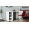 Стіл-тумба трансформер Смарт 1/2 Ferrum-decor 750x1450x600 ДСП Біле 16 мм (FRD-105074)