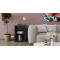 Стол-тумба трансформер Смарт 2/2 Ferrum-decor 750x1450x600 Черный металл ДСП Сосна Кембра 16 мм (FRD-105104)
