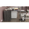 Стол-тумба трансформер Смарт 2/2 Ferrum-decor 750x1450x600 Черный металл ДСП Сосна Кембра 16 мм (FRD-105104)