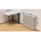 Стол-книжка трансформер Орион 1 Ferrum-decor 750x810x730 Белый металл ДСП Белое 16 мм (FRD-104604)