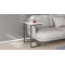 Столик приставний Террі Ferrum-decor 650x440x330 Чорний метал ДСП Бетон 16 мм (FRD-104654)