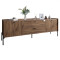 Тумба под телевизор с ящиками LION Wood с черными ножками 160x40x65 см Дуб Ливорно (LION-043128)