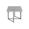 Стол трансформер книжка Вуди Ferrum-decor 75x130x90 Черный металл ДСП Бетон 16 мм (FRD-106743)