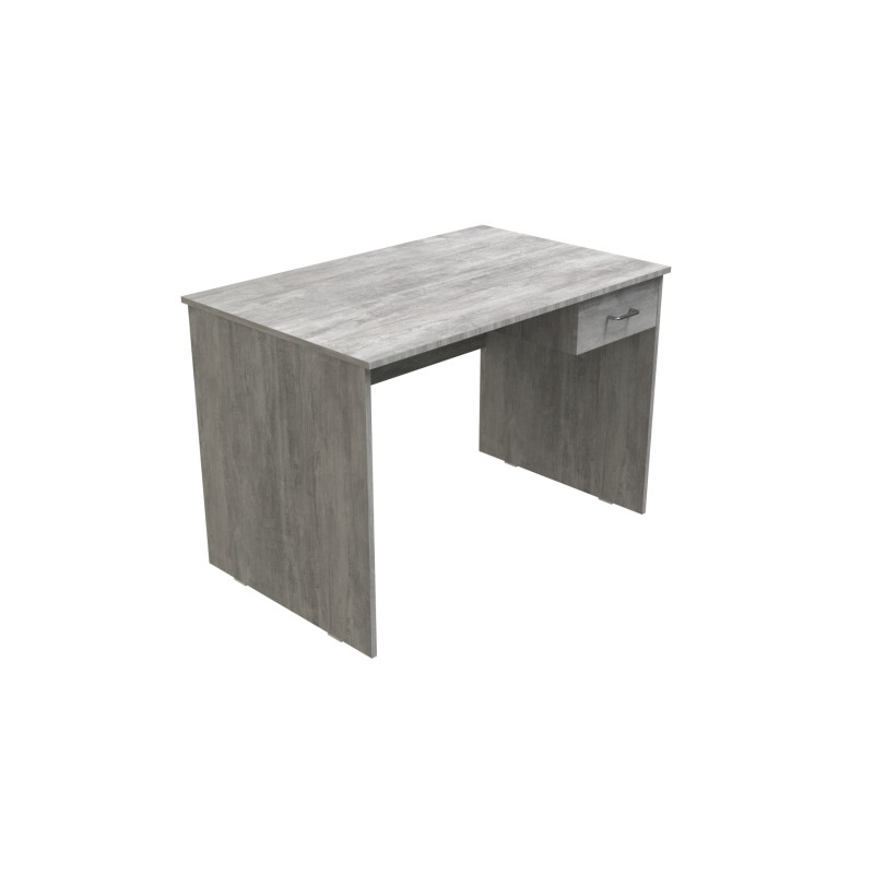 Стіл комп'ютерний Бад Ferrum-decor 750x1100x700 ДСП Бетон 16 мм (FRD-104775)
