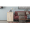 Стіл-тумба трансформер Смарт 1/2 Ferrum-decor 750x1450x600 ДСП Дуб Сан-Марино 16 мм (FRD-105075)