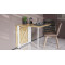 Стол-книжка трансформер Орион 2 Ferrum-decor 750x1520x730 Белый металл ДСП Дуб Артизан 16 мм (FRD-104595)