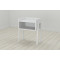 Тумба модульна Ferrum-decor Джузі 540x450x320 метал Білий ДСП Біле 16 мм (FRD-102975)