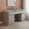 Стіл комп'ютерний Віто 2 Ferrum-decor 750x1400x500 ДСП Бетон 16 мм (FRD-104835)
