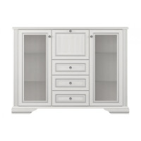Комод у вітальню Гербор Вайт 2W3S1B (телескопи) Ясен сніжний/Сосна срібна (GRB-1028)