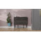 Стол трансформер книжка Вуди Ferrum-decor 75x130x90 Черный металл ДСП Сосна Кембра 16 мм (FRD-106744)