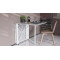 Стол-книжка трансформер Орион 2 Ferrum-decor 750x1520x730 Белый металл ДСП Бетон 16 мм (FRD-104596)
