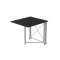 Стол-книжка трансформер Орион 1 Ferrum-decor 750x810x730 Белый металл ДСП Сосна Кембра 16 мм (FRD-104606)