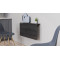 Обеденный стол-трансформер Ника настенный Ferrum-decor 420x900x500 Черный металл ДСП Сосна Кембра 16 мм (FRD-105166)