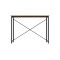 Стіл письмовий Line Лайт Ferrum-decor 750x1000x600 Чорний метал ДСП Дуб Сонома 16 мм (FRD-104846)