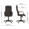 Крісло комп'ютерне BOSS KD Tilt PL64 ECO-30 (NWS-121001)
