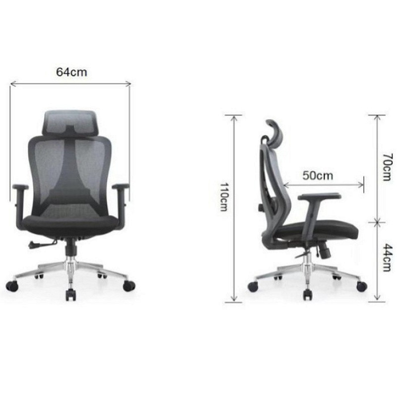 Крісло комп'ютерне HQOC-23A Perfect Home Чорний (PFH-092089)