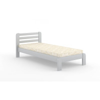 Кровать детская Mebigrand Ливия Светло-серый (RAL 7040) 120х190 см (MBG-2664)