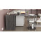 Стол-тумба трансформер Смарт 2/1 Ferrum-decor 750x1450x500 Черный металл ДСП Сосна Кембра 16 мм (FRD-105097)