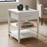 Тумба універсальна Ferrum-decor Вів'єн 1/2 50x41x40 білий ДСП Біле 16мм (FRD-104127)
