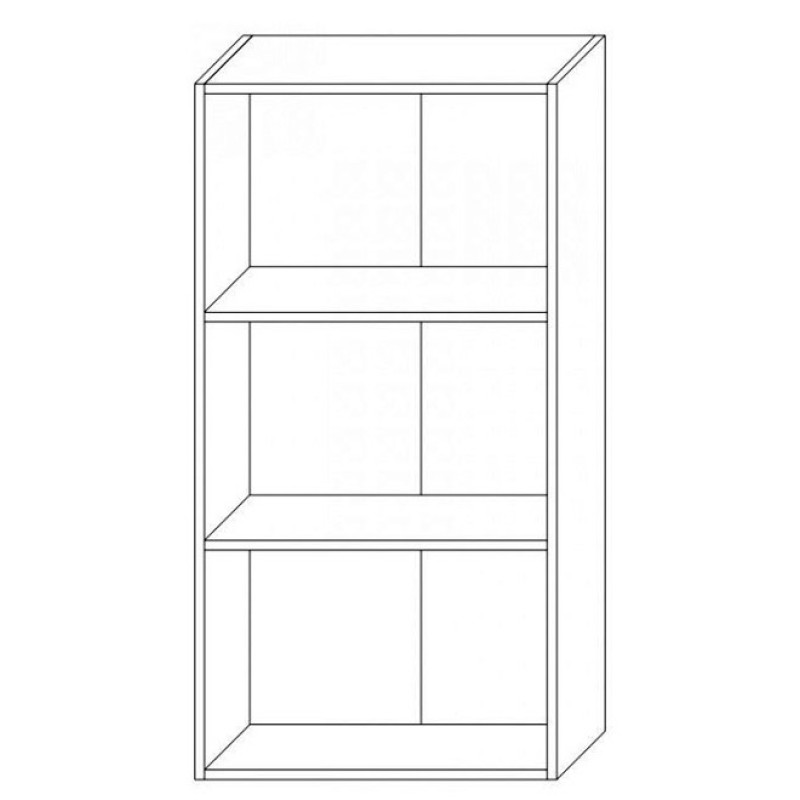Модуль-1 стелаж СОКМЕ Джек 115,2x60x32 Білий (RSP-081927)
