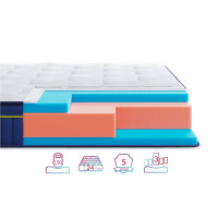 Матрас ортопедический Highfoam BlueMarine Atlantico 140х190 см беспружинный (EVR-5794)