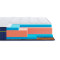Матрац ортопедичний Highfoam BlueMarine Pacifico 150х190 см безпружинний (EVR-5776)